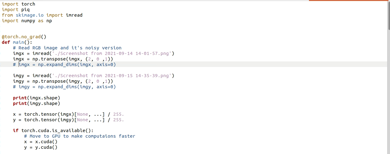 How can I load image with extension '.png', '.jpg' in image_metrics.py ...