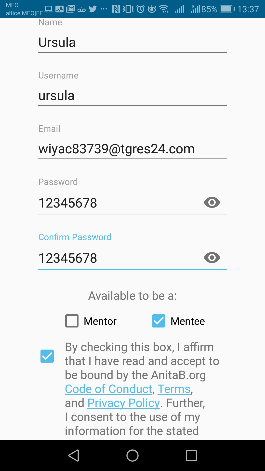 Internal server error while signing up · Issue #32 · anitab-org ...