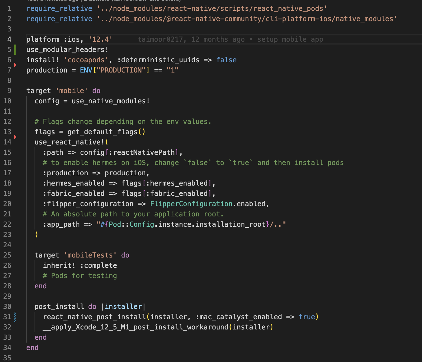 `react-native run-ios` build failure "x86_64 objective-c com.apple ...