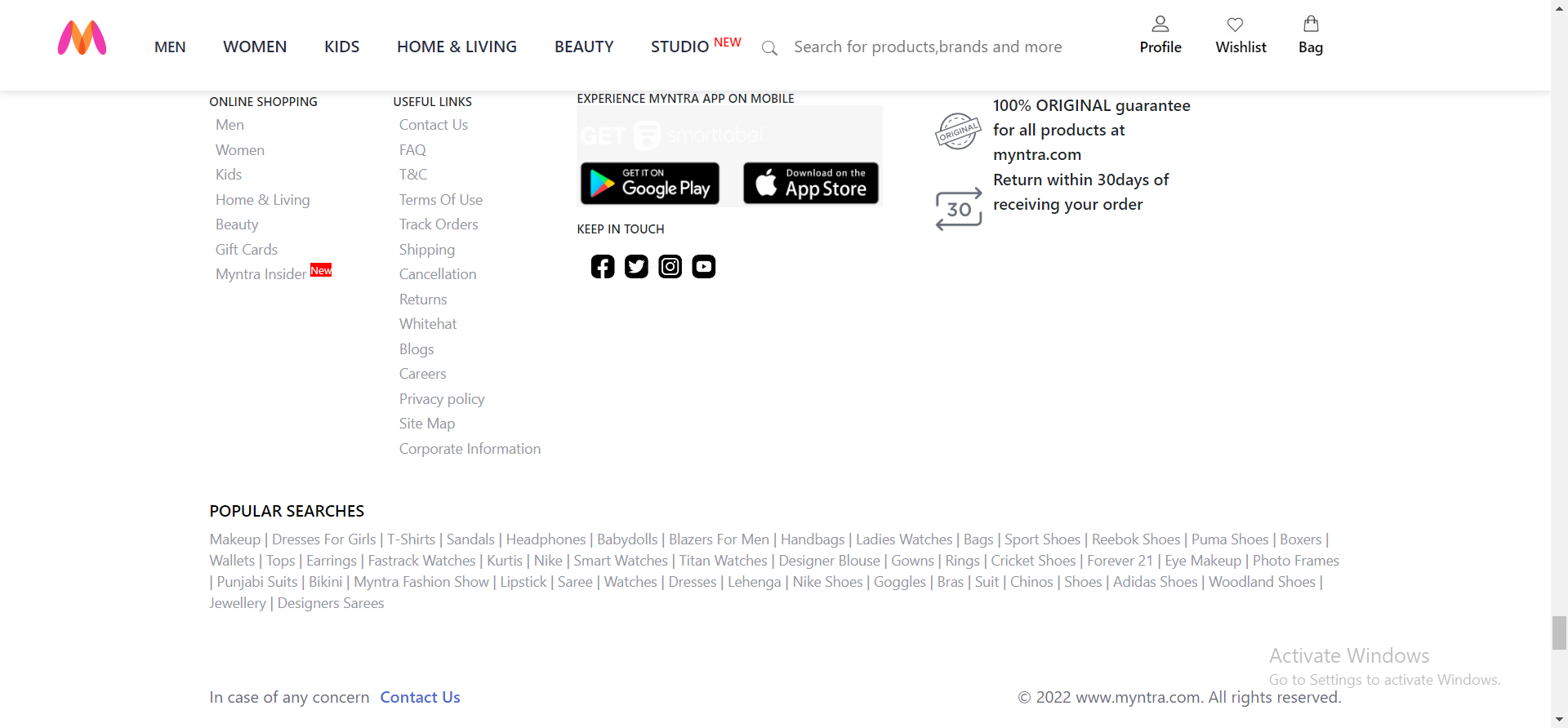 GitHub - JeevanJyotiChoudhury/myntra_clone: Myntra, the largest e ...