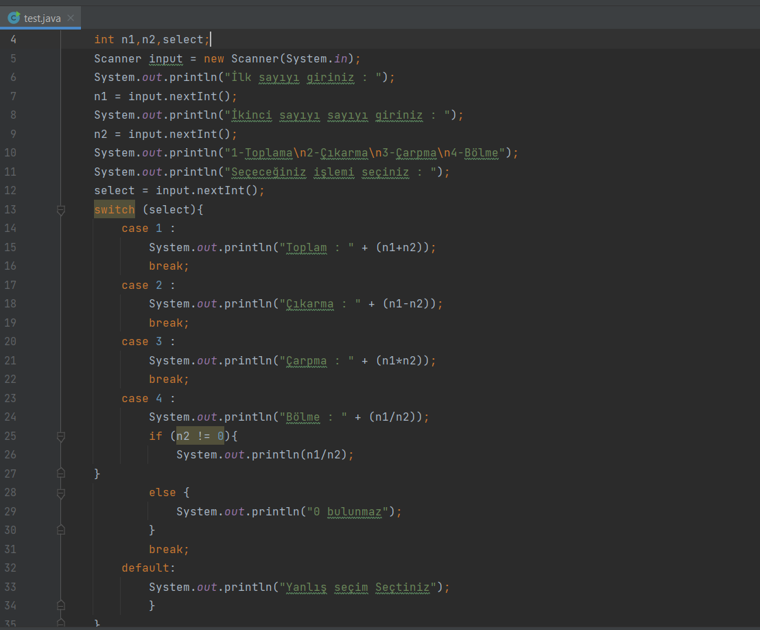 GitHub - GunduzalpEraslan/Calculator-using-switch-op