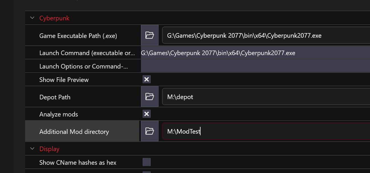 Ability to change default mod directory · Issue #1379 · WolvenKit ...