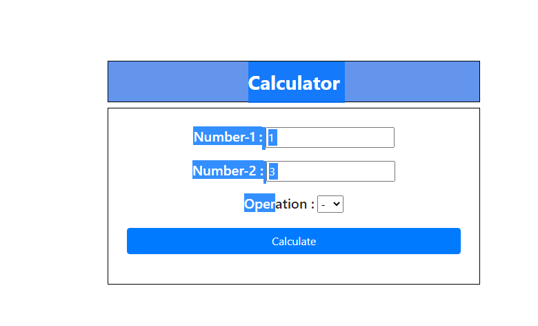JS - HTML DOM Events & DOM Interaction - Basic Online Calculator ...
