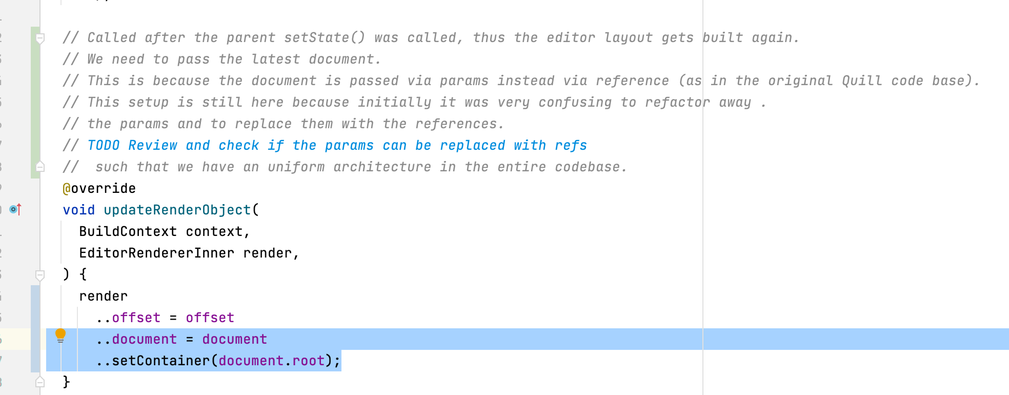 Editor - After setState() in parent, selection no longer works · Issue ...