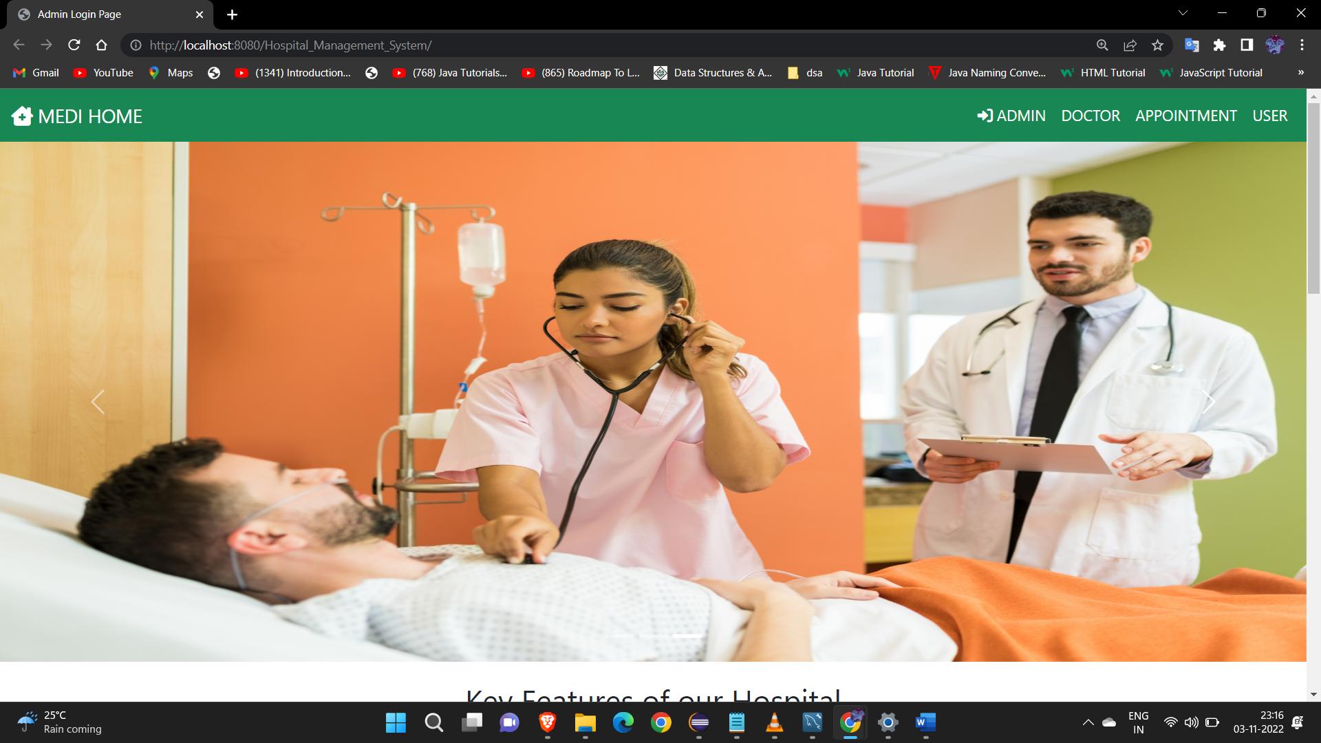 GitHub - yadavDilip7/Hospital-Management-System: This website is made ...