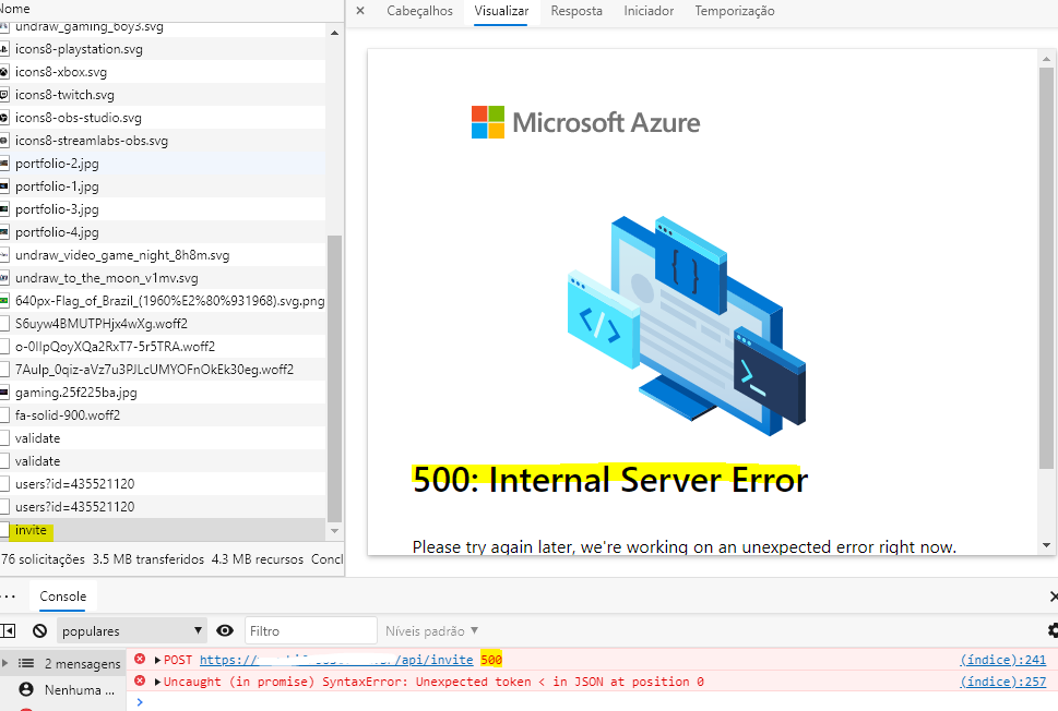 Function execution error · Issue #157 · Azure/static-web-apps · GitHub