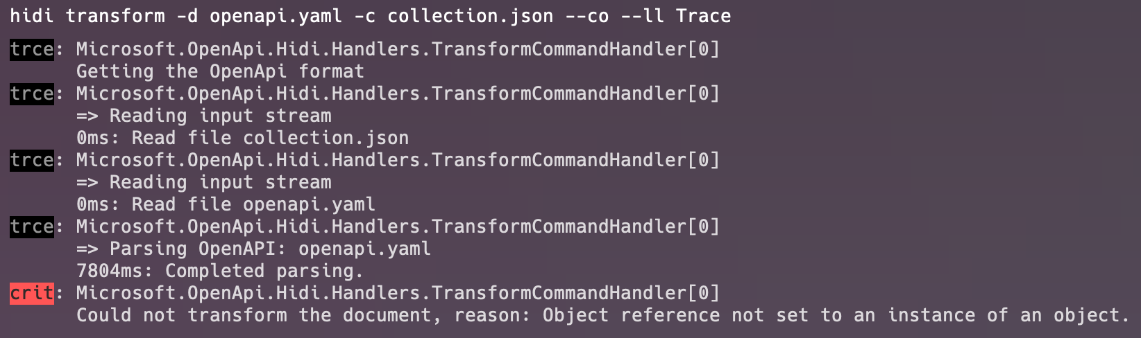 Hidi Filtering OpenAPI Spec By Postman Collection Fails Issue 1342 