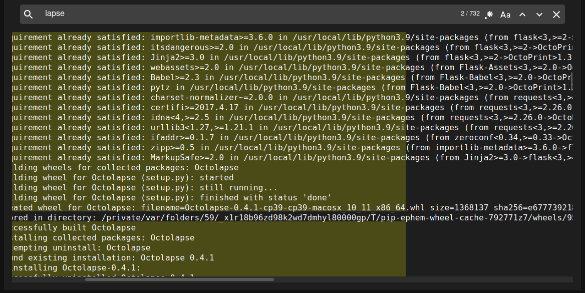 [Bug] Octoprint Bundle Viewer marks only parts of the line · Issue #5 ...