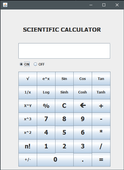 GitHub - MikeSbitnev/Scientific-Calculator