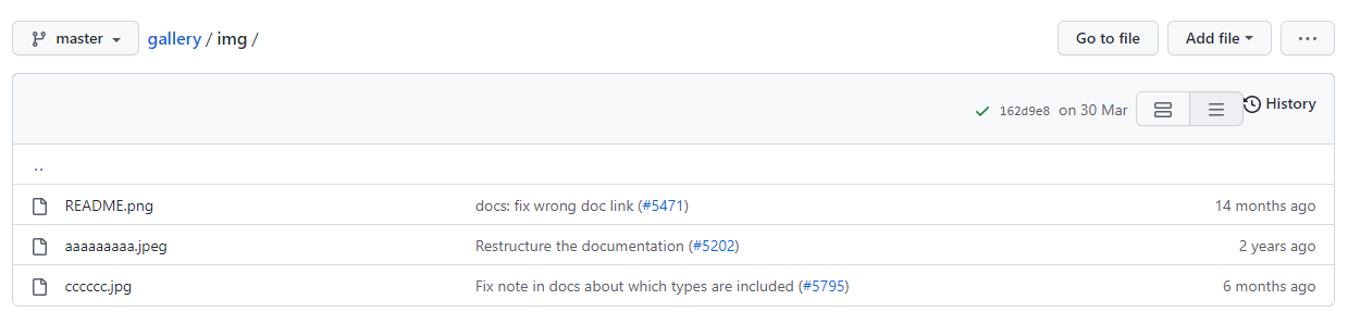 Image gallery on GitHub for repositories? · community · Discussion ...