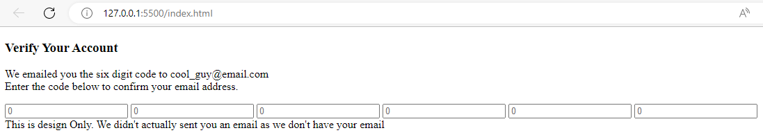 GitHub - AmolKolhe147/HTML-CSS-Project--Verify-Account