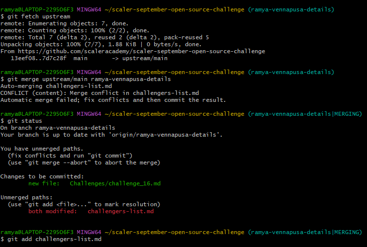 Challenge 1: Vennapusa Ramya · Issue #35 · scaleracademy/scaler ...