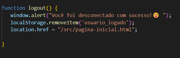 logout js