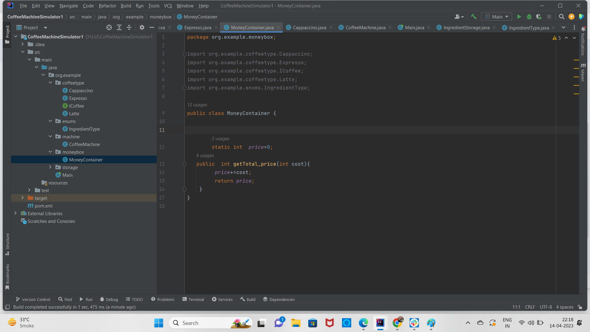 GitHub - Tanvirpirjada/Coffee_Machine_Simulator: Coffee_Machine ...