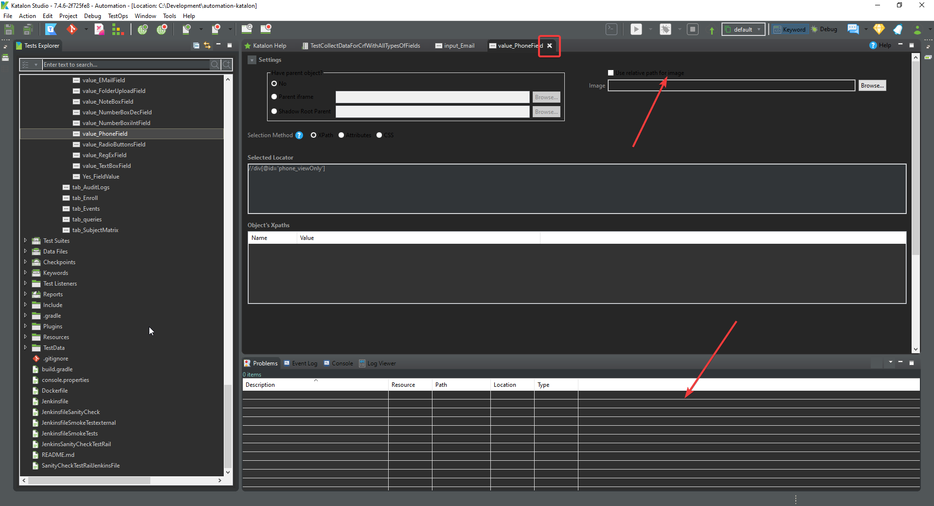 Dark theme looks messy on Windows 10 · Issue 330 · katalonstudio
