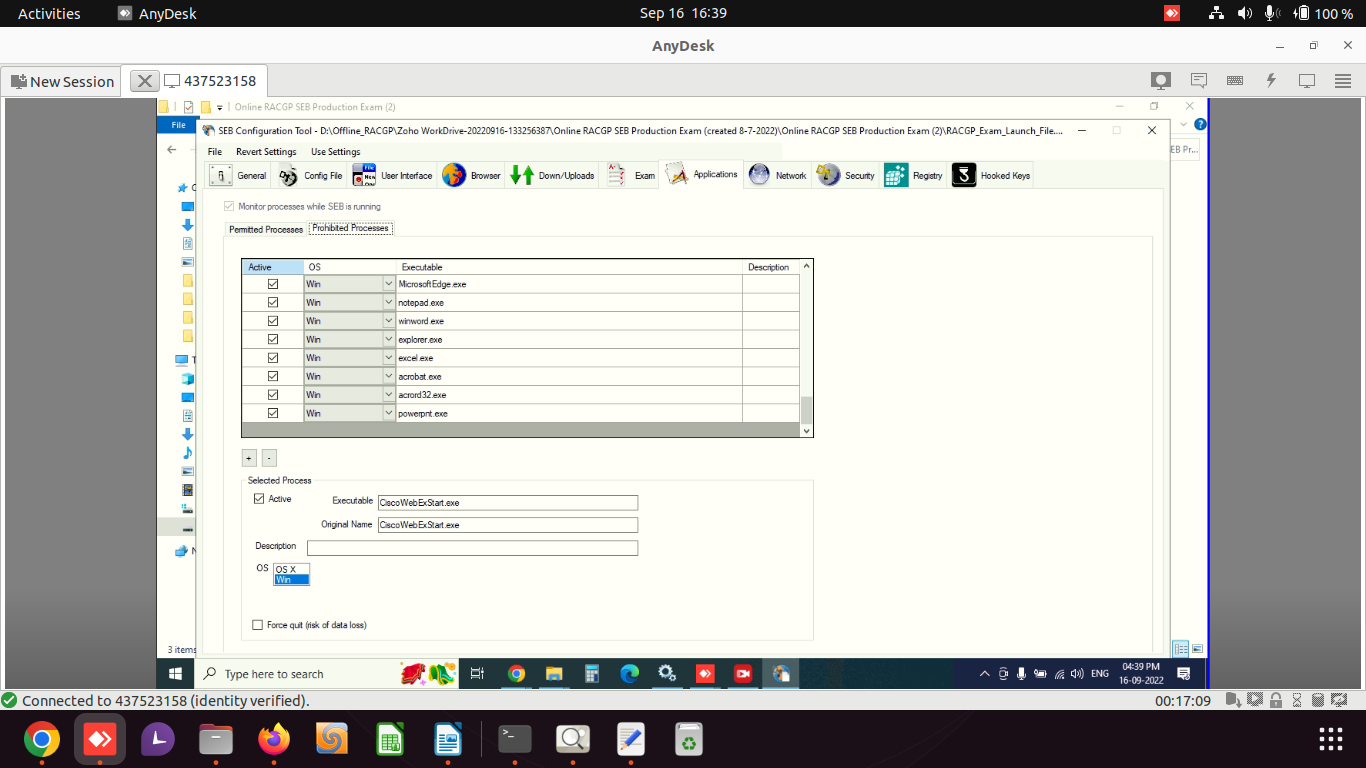 explorer.exe not terminated by SEB automatically · SafeExamBrowser seb ...