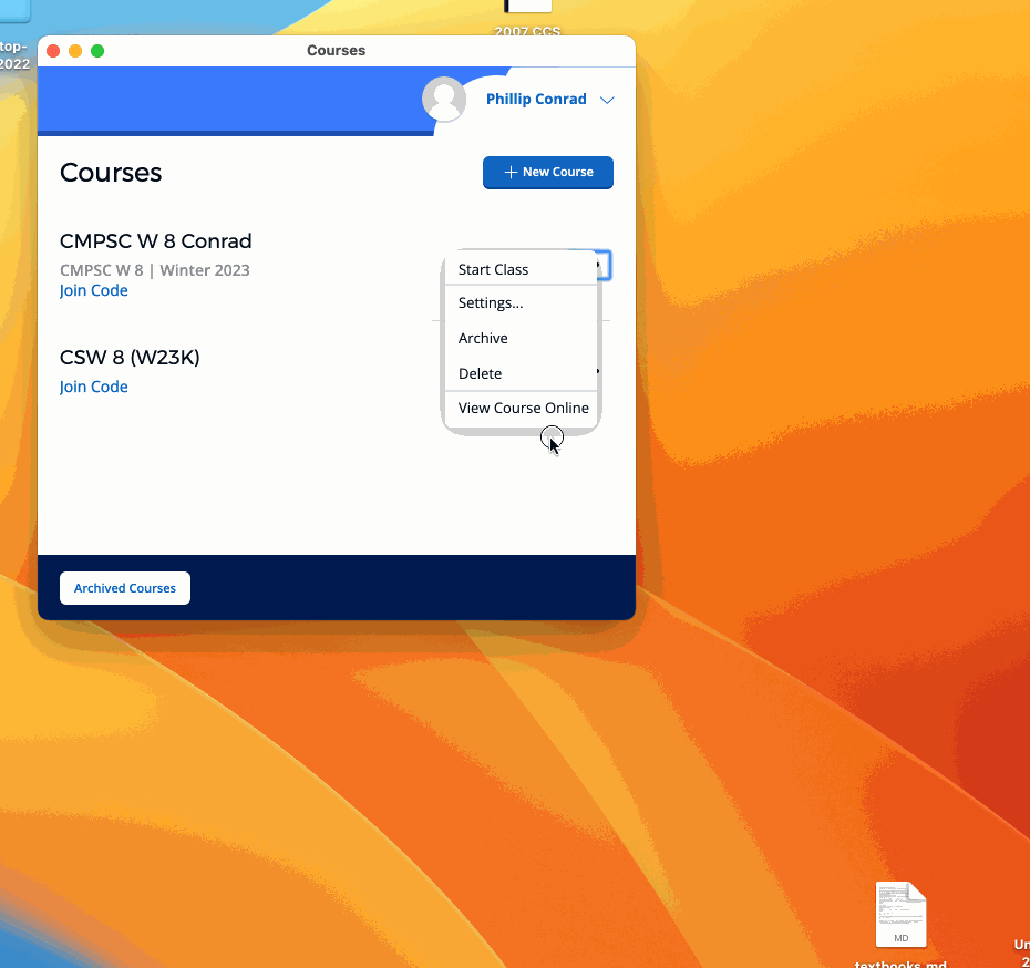 iclicker-course-view-course-online