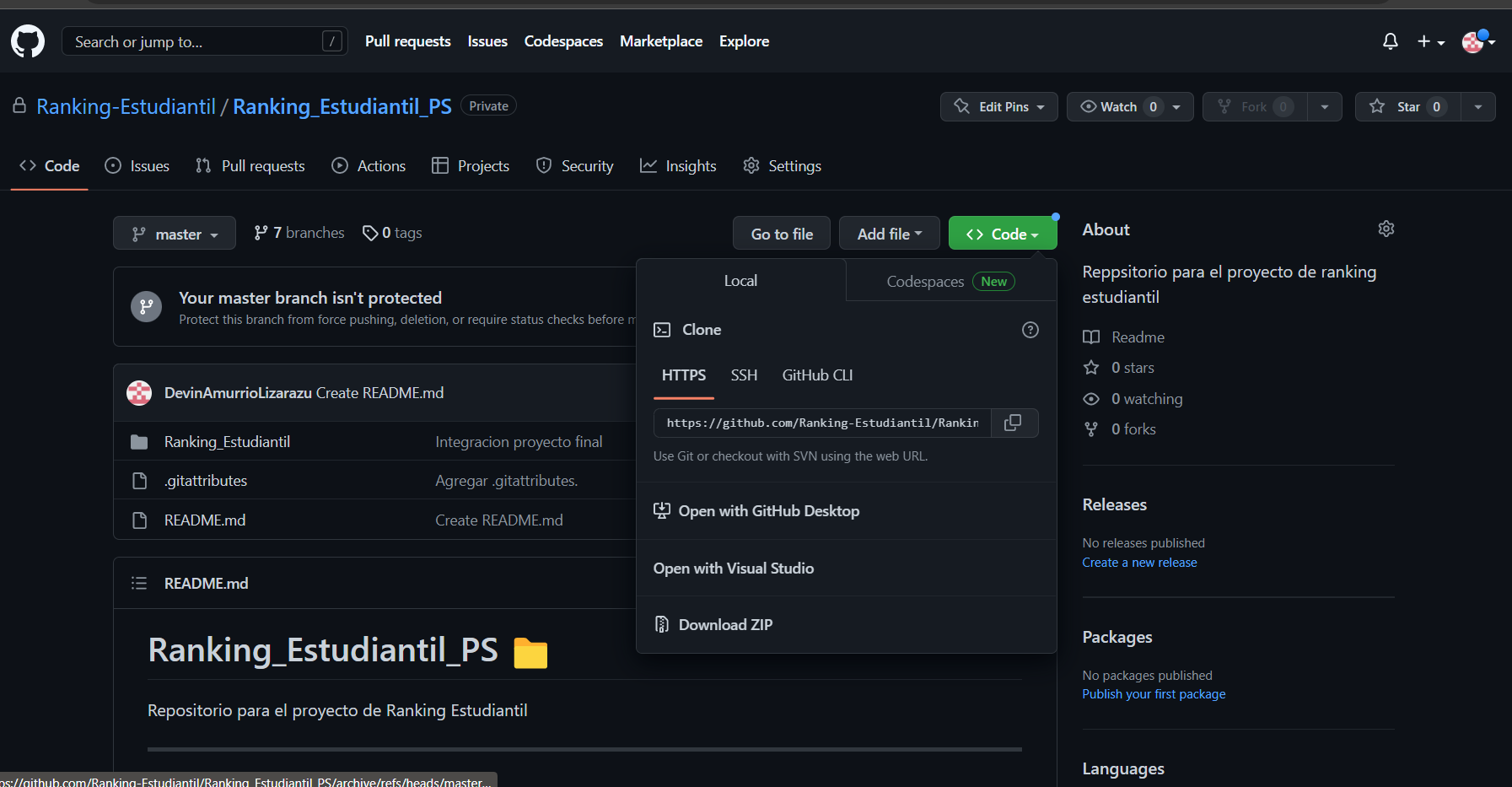 GitHub - Ranking-Estudiantil/Ranking_Estudiantil_PS: Reppsitorio para ...