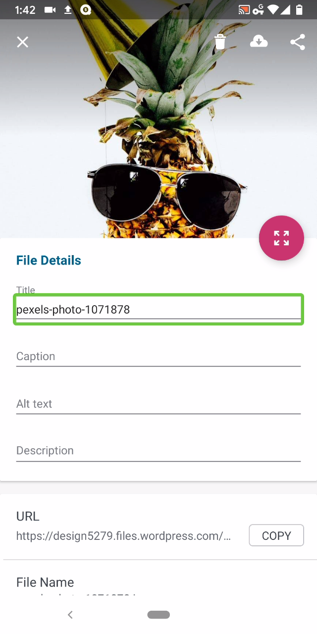 media-details-screen