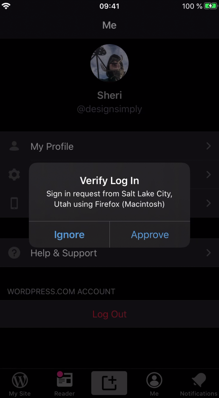 verify-log-in