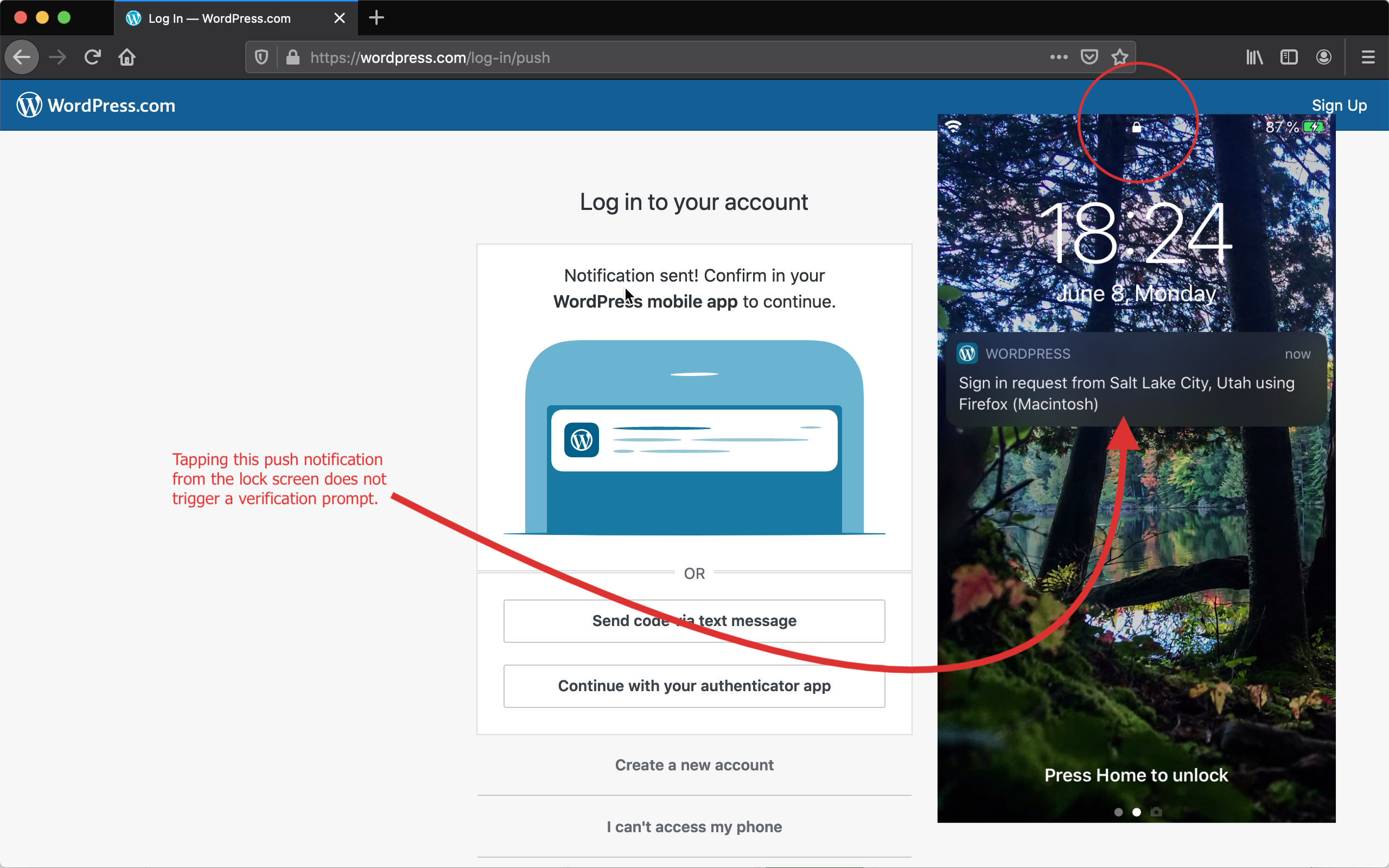 issue-13412-lock-screen-pn-does-not-work