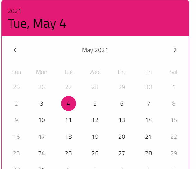 calendar