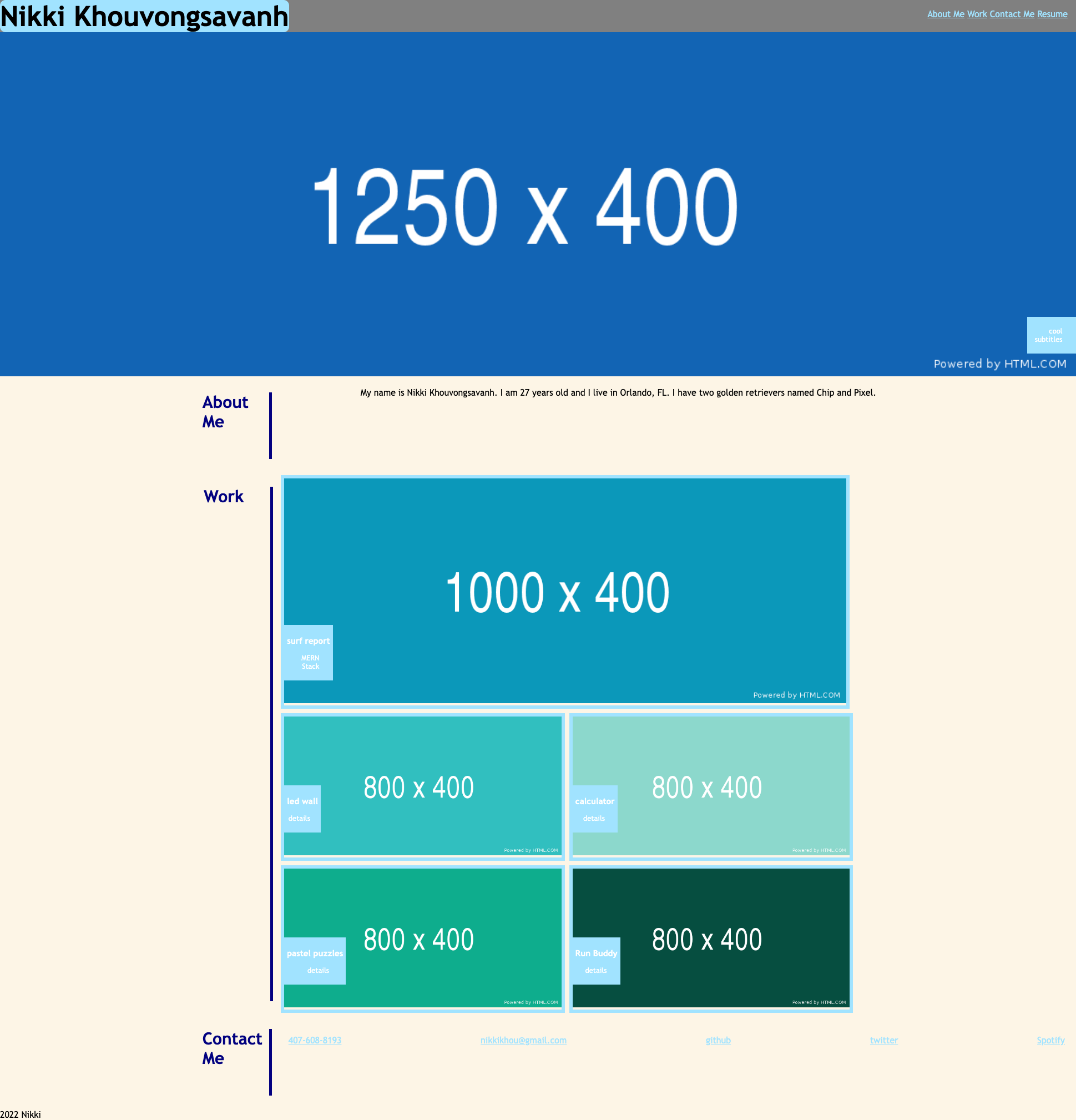GitHub - nikkikhou/portfolio: Nikki Khouvongsavanh Portfolio