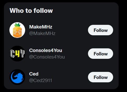 Who To Follow