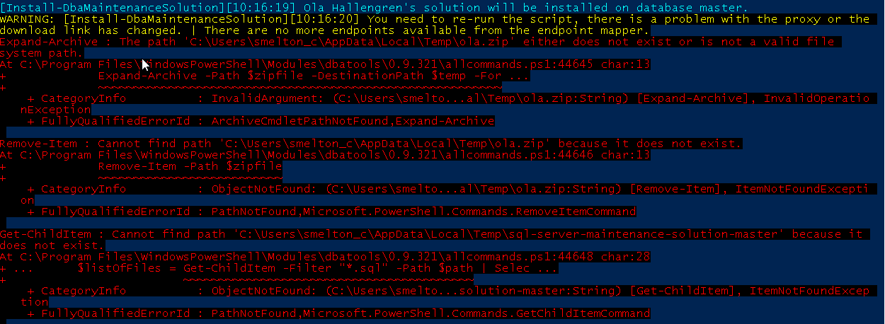 Install for Maintenance Solution seems broke on the URL · Issue #3483 ...
