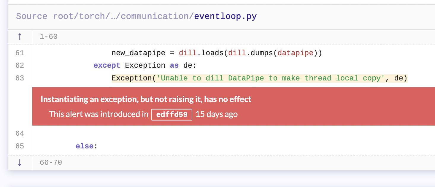 [CI] Enable LGTM's pull request bot · Issue #78425 · pytorch/pytorch ...