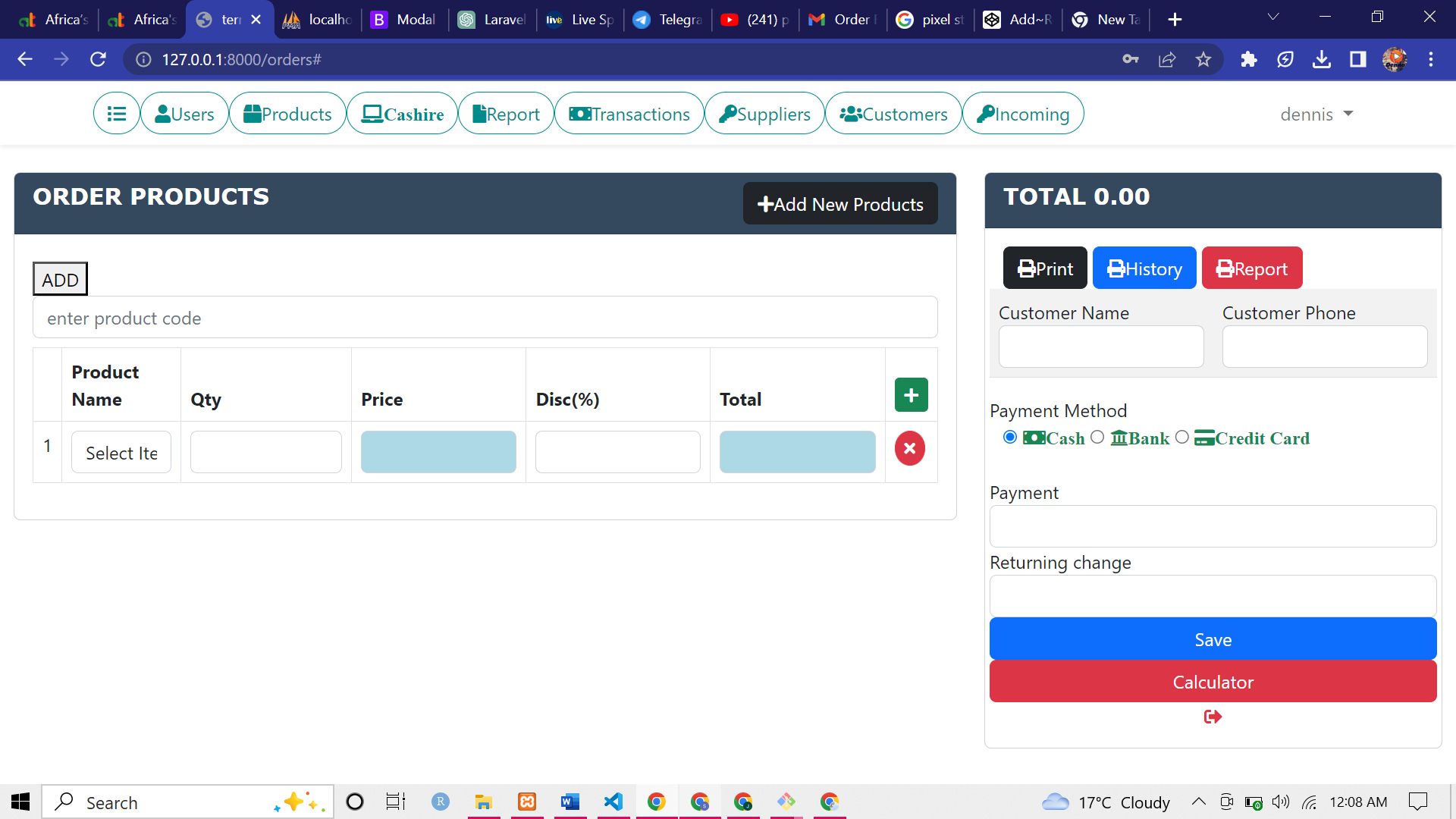 GitHub - dennisngugiwambui/pos-management-system: this is a pos system ...
