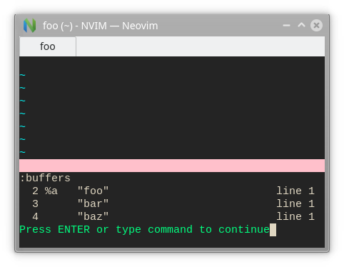 Buffers are not reflected as separate tabs in GUI · Issue #684 ...