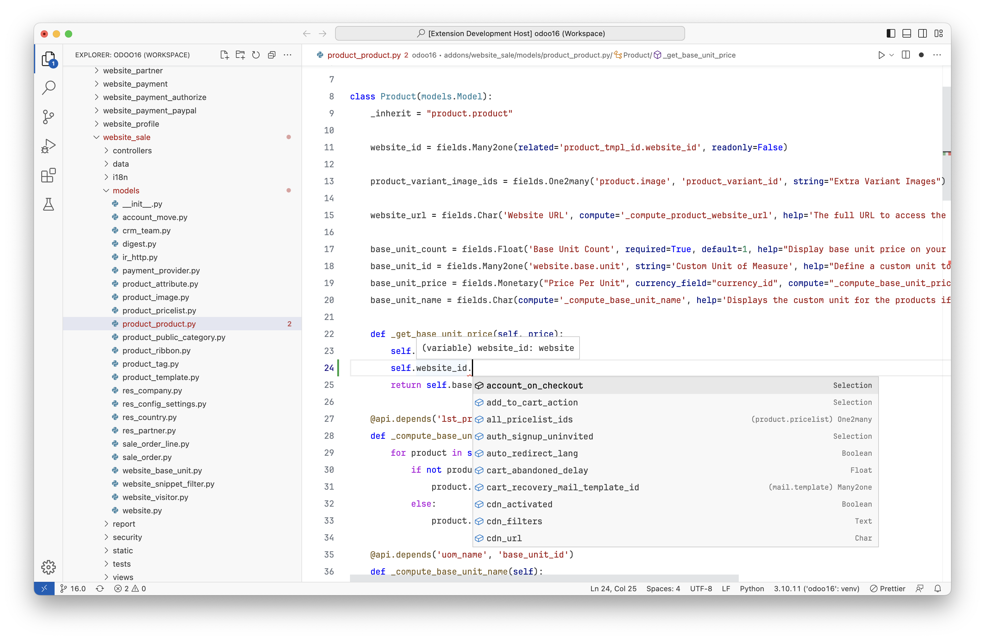 Check related field for full field definition information · Issue 22