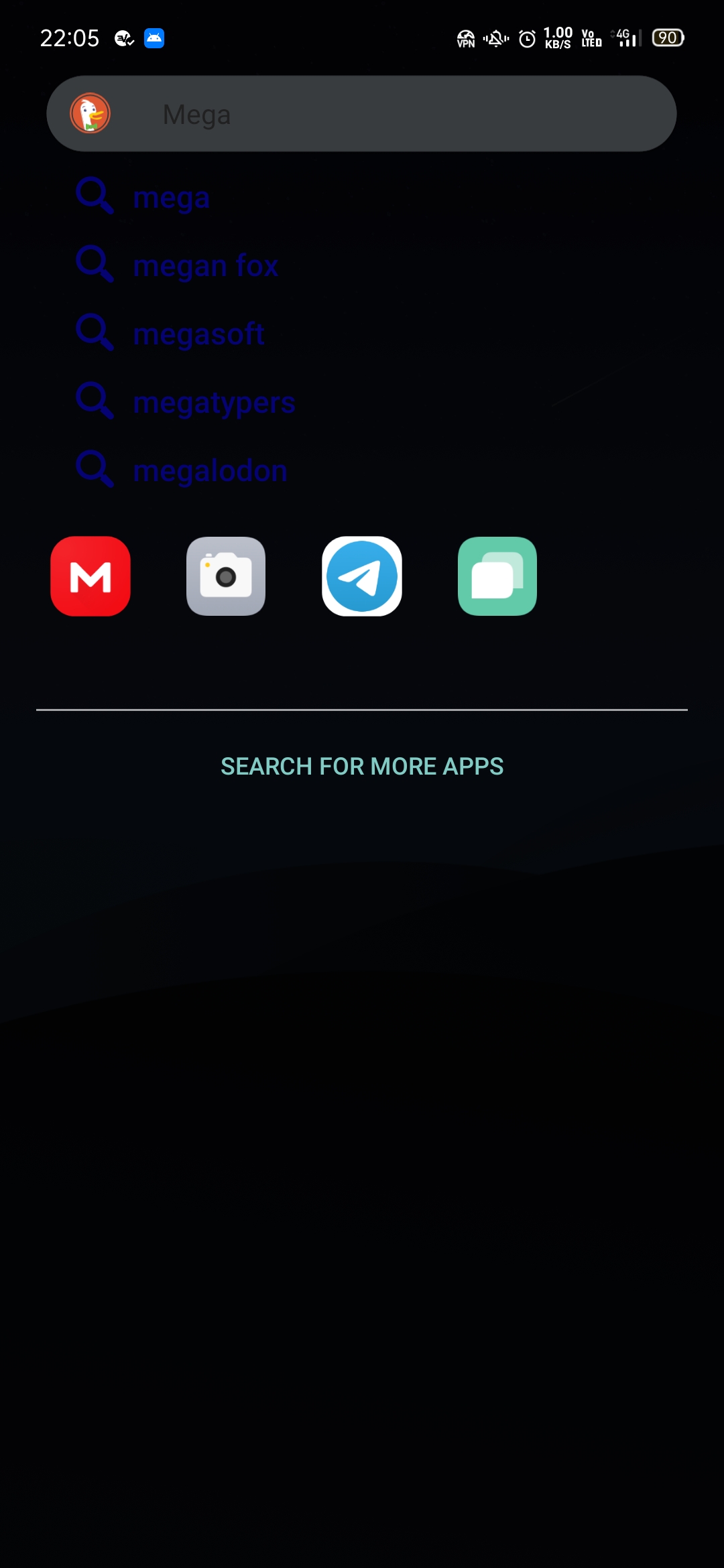 Search suggestions not clearly visible on dark theme · Issue #21 ...