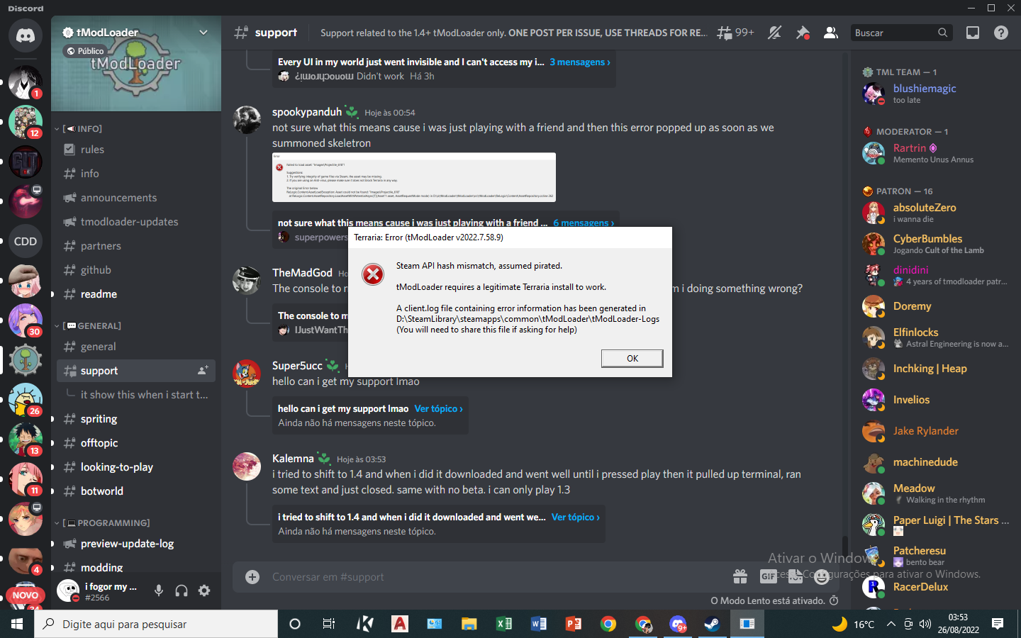 i cant open the game · Issue #2876 · tModLoader/tModLoader · GitHub