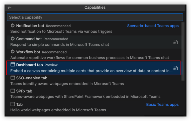 Embed a dashboard canvas in Teams · OfficeDev/microsoft-365-agents ...