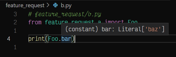 Infer `x: Final = "string"` as constant of type `Literal["string ...