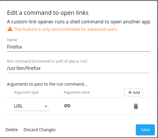 Custom link openers not working in Ubuntu Linux · Issue #965 · wavebox ...