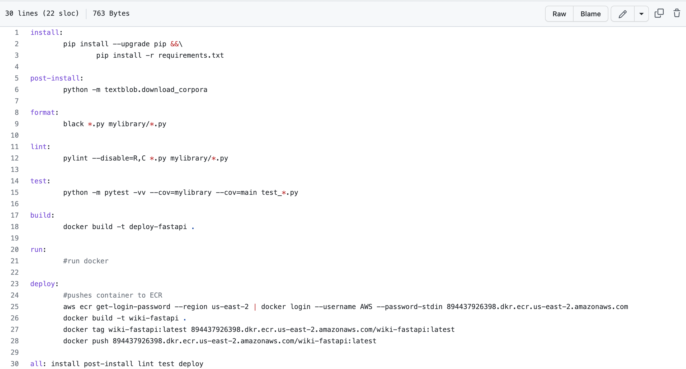 GitHub - nogibjj/Project-4-API-AWS-Jiaxin-Ying