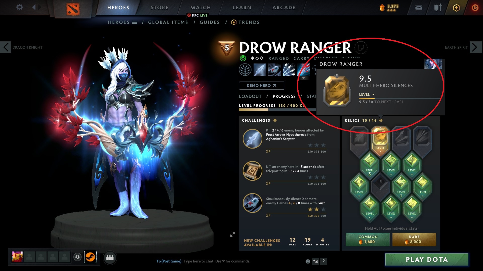 some Dota+ relics not tracking · Issue #9275 · ValveSoftware/Dota2 ...