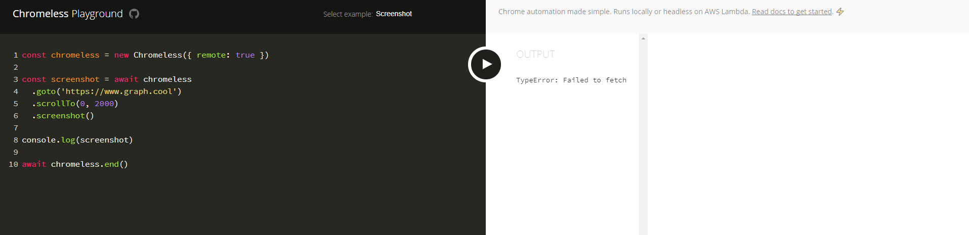 TypeError: Failed to fetch · Issue #56 · schickling/chromeless · GitHub