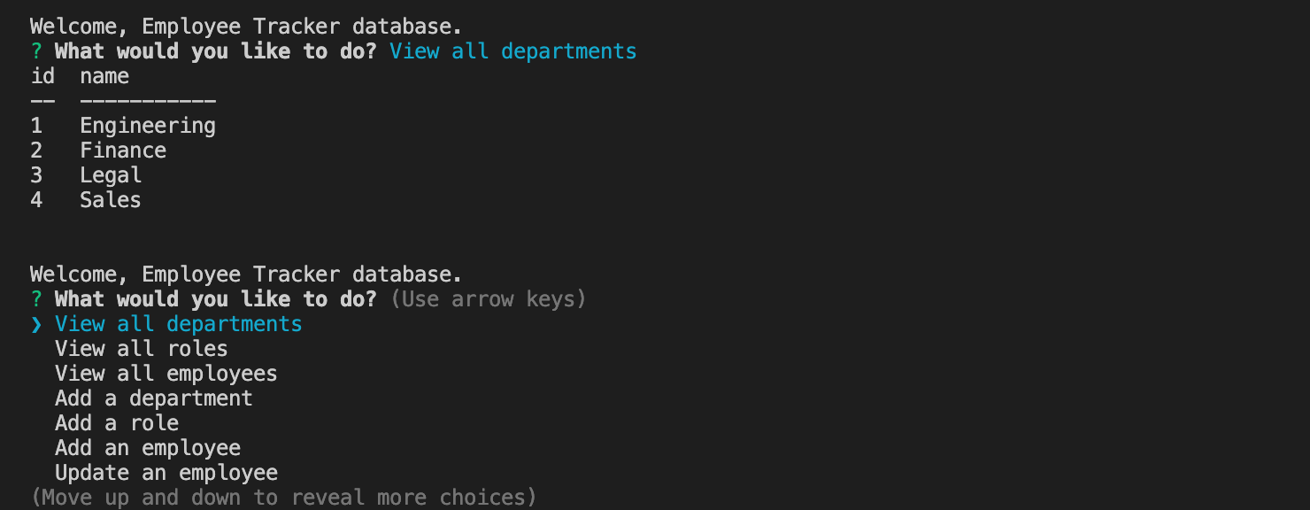 GitHub - ramosw1993/Employee-Tracker