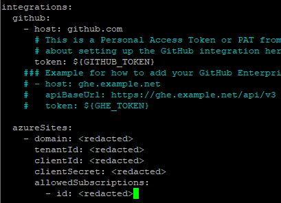 🐛 Bug Report: Missing required config value at 'azureSites' · Issue ...