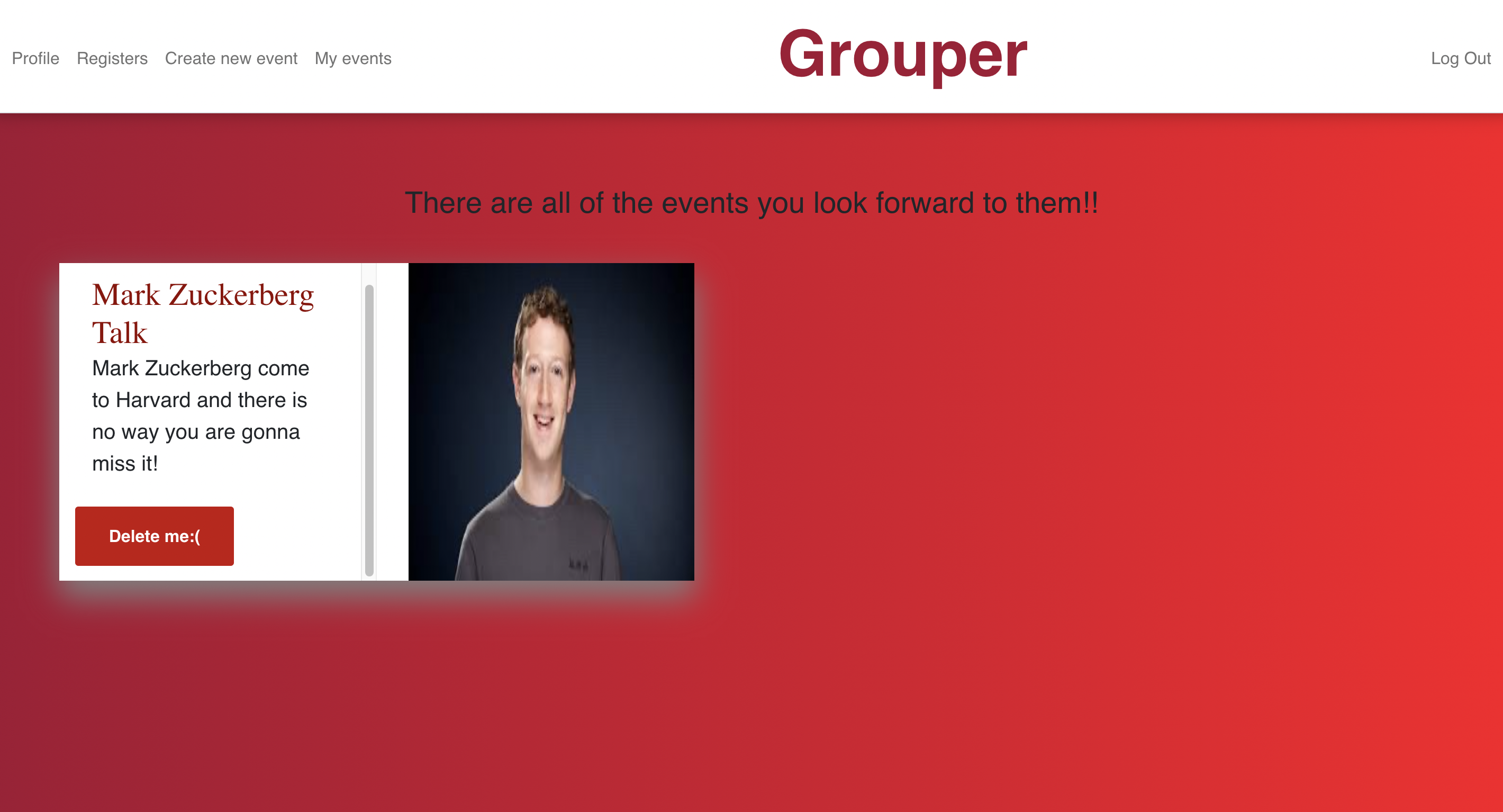 GitHub - mayatwik/Grouper: My final project at CS50x course at Harvard ...