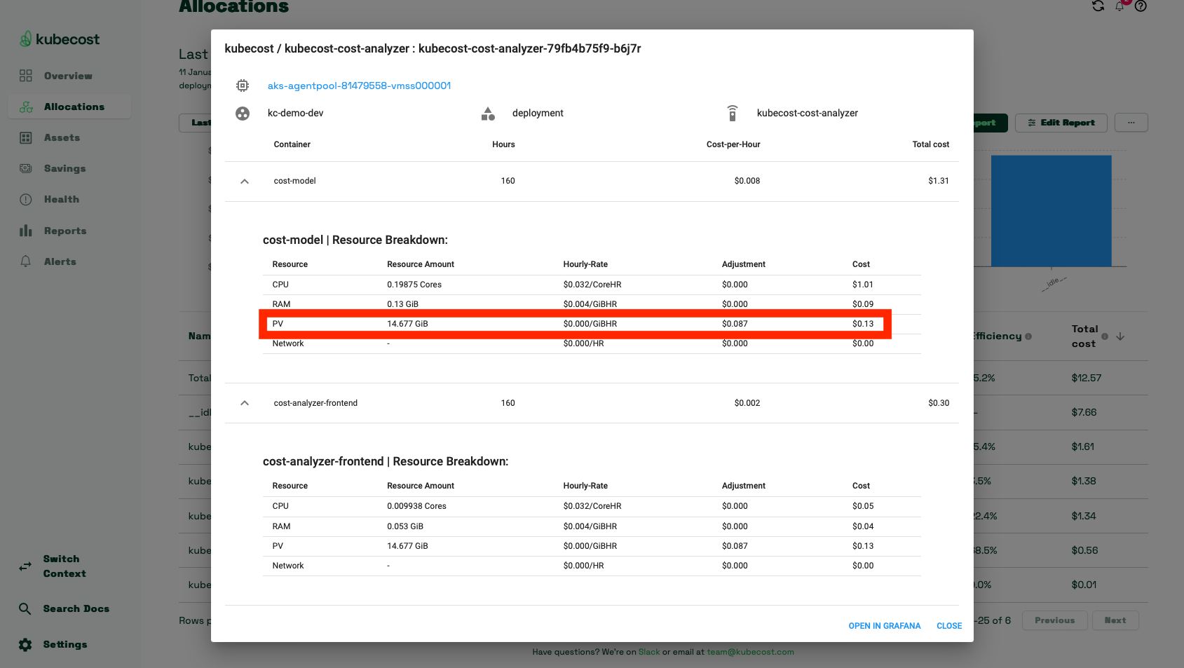 Owner / Team filters on assets · Issue 1905 · kubecost/costanalyzer