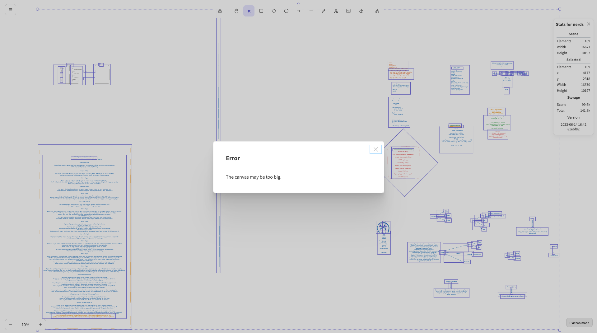 Error Page Unresponsive on Copy To Clipboard of some text · Issue #6667 ...