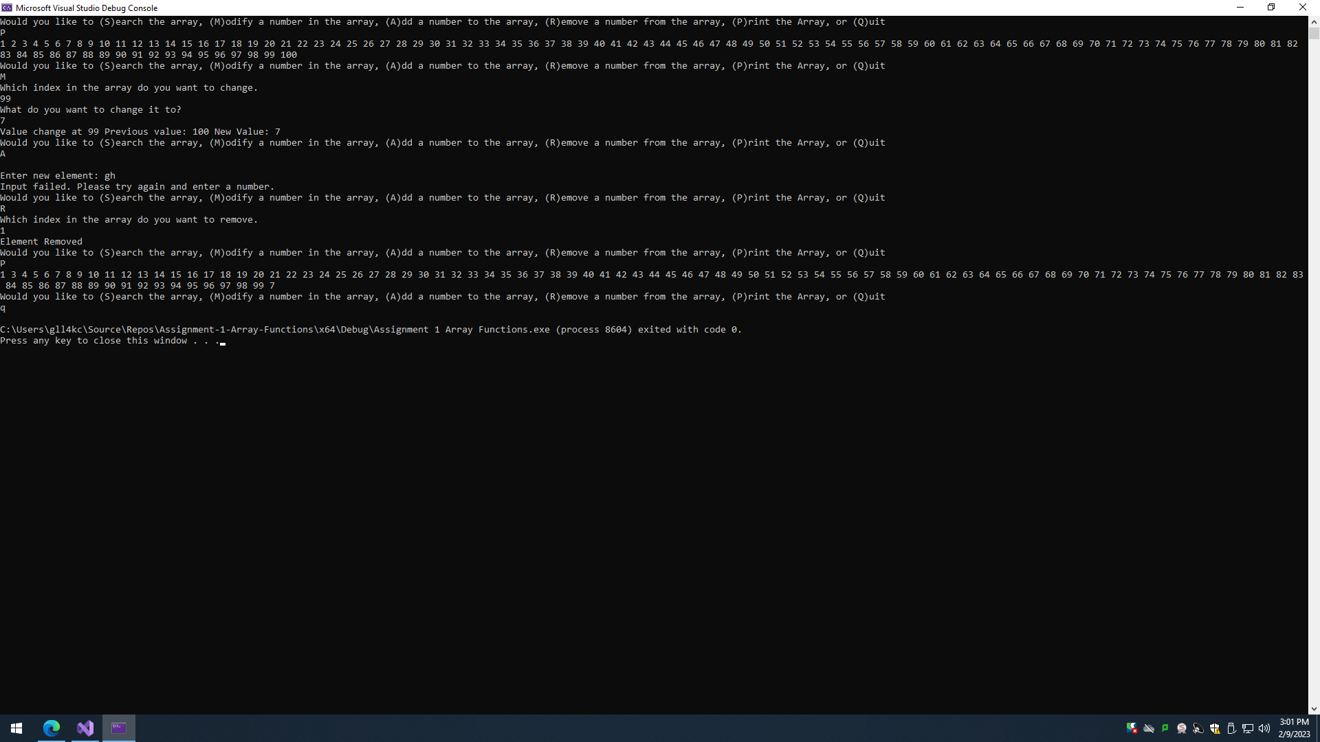 GitHub - greglinv/Assignment-1-Array-Functions · GitHub