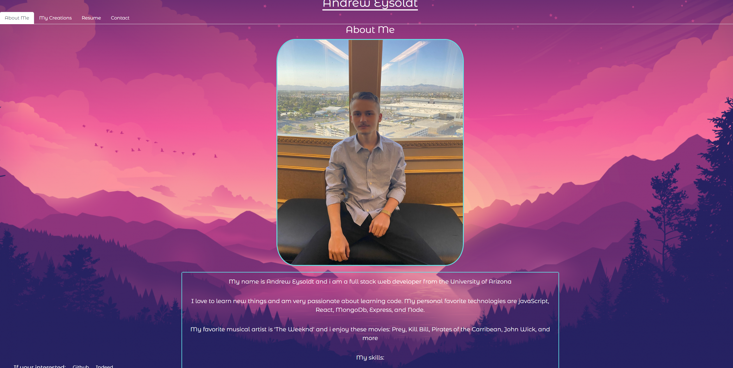 GitHub - Pogga1/andrew-portfolio: A portfolio containing information ...