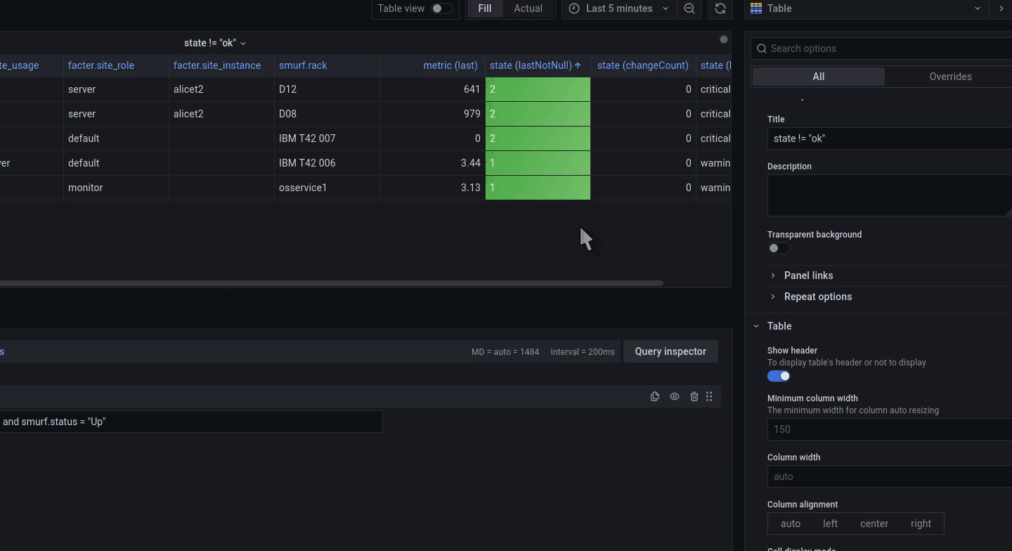 Table panel threshold colors using value mappings stopped working in 8.