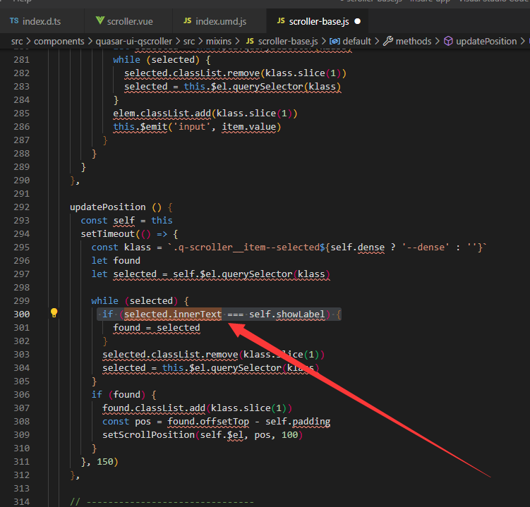 UI of scroller on iOS · Issue #45 · quasarframework/quasar-ui-qscroller ...